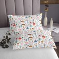 thumbnail image 3 of Erosebridal Kawaii Bear Coverlet Set Twin, Tree Plant Bedding Set, Cartoon Theme Decor, 2pcs, 3 of 5