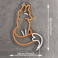 thumbnail image 3 of UPONRAY Fox Neon Signs, 11"*17" Dimmable & USB-Powered LED Neon Light, Stylish Wall Decor for Bedroom, Party, Game Room, Man Cave, Bar, 3 of 10