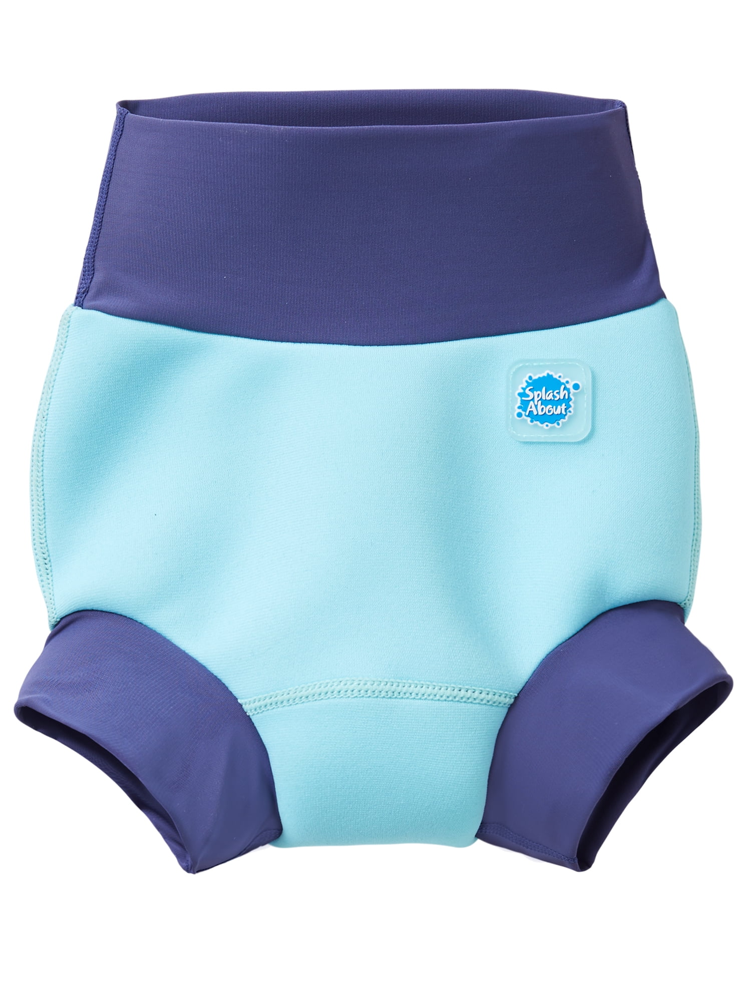 Splash About New Improved Happy Nappy Swim Diaper, Blue Cobalt, Size