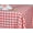 Coral, variant on Poplin Gingham Checked Plaid Tablecloth for Picnic/Party/Dinner Special Events