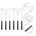 thumbnail image 4 of CIMAXIC Stainless Steel Fondue Forks, Black, Ideal for Chocolate and Cheese Dipping 36Pcs, 4 of 6
