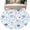 Blue, variant on Area Rug for Living Room, Green Eucalyptus Leaves Non-Slip Indoor Ex Large Carpet for Bedroom/Dining Room, Vintage Art Farmhouse Rustic Washable Low-Profile Rectangle Floor Runner Rugs - 8 x 10 Ft