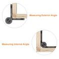 thumbnail image 2 of Labymos Miter Saw Protractor 360 Horizontal Angle Finder Featuring Precision Engraved Scales For Carpentry Cutting, 2 of 8