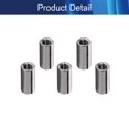 thumbnail image 4 of Huggegwe Écrous de Connexion Ronds pour Manchon Fileté 5 Pcs CJB91-25832, 4 of 6