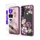 thumbnail image 1 of wonima11 LeYi for Samsung Galaxy S22 Ultra Phone Case: 360° Rotatable Ring Holder Magnetic Kickstand, Plating Rose Gold Edge for Samsung Galaxy S22 Ultra Case, L-Green, 1 of 1
