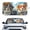 Border Collie Driving, variant on XYZCANDO Sunset Car Windshield Sunshades UV Ray & Heat Block Windshields Shades Foldable Windshield Sunshade Sun Visor Blocks UV Rays Universal Fit for Cars,Sedans & SUVs