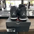 thumbnail image 3 of Size 8 - Jo r-dan 4 Retro SE Mid Black Canvas (USED), 3 of 5