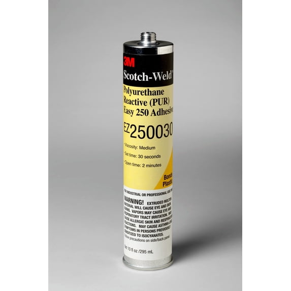 3M Scotch-Weld PUR Adhesive EZ250030, Off-White, 1/10 Gallon Cartidge, 5/case