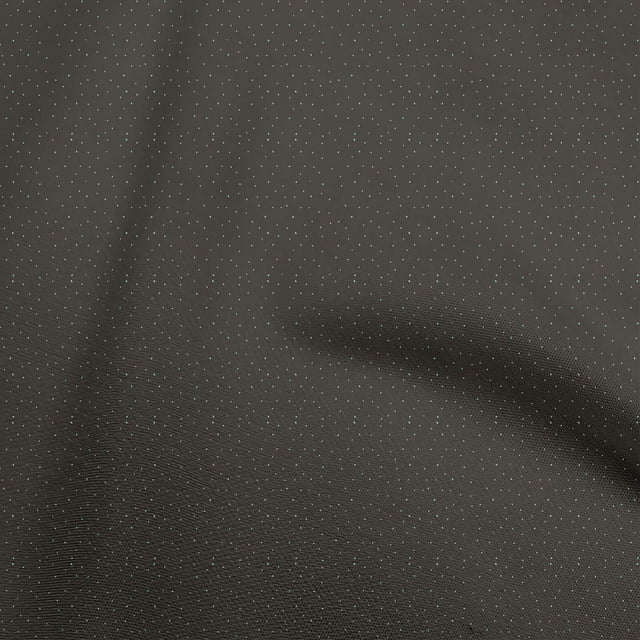 oneOone Polyester Spandex Chocolate Brown Fabric Dot Craft Projects Decor Fabric Printed By The Yard 56 Inch Wide