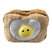 Giftable World Pet Toy Collection | 5X 7 Hardy The Egg In Toast W/ Squeaker
