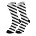 thumbnail image 1 of Breathable Everyday Crew with Striped Design and Solid Color for All Day Comfort and Versatile Wear, 1 of 3
