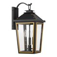 thumbnail image 7 of HAW-602-MK-TG Crystorama Lighting Hawkins - 3 Light Outdoor Wall Mount-19.5 Inch Tall and 9.5 Inch Wide, 7 of 7