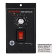 thumbnail image 1 of Controlador de velocidad del motor de CC 220 V Entrada de CA 90 V Salida de CC Interruptor de control del regulador del motor 500 W VoborMX herramienta, 1 of 8