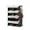Black, variant on LIFERECORD 8-Tier Shoe Rack with Doors, 32 Pair Shoe Storage Cabinet, Plastic Shelves Organizer for Closet, Hallway, Bedroom, Entryway