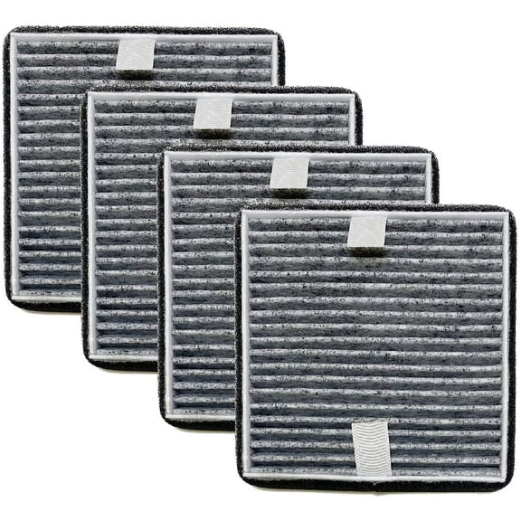 Nispira Carbon Filter Replacement for Odor Grab Portable Air Cleaner Odor Reducer, Compatible with Febreze FHT150W. Compared to part FRF105. 4 Packs