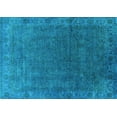 thumbnail image 1 of Ahgly Company Indoor Rectangle Oriental Light Blue Industrial Area Rugs, 4' x 6', 1 of 4