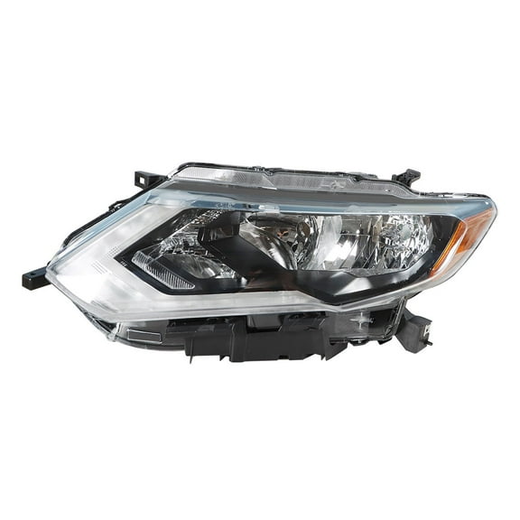 Headlights Replacement for 2017 2018 2019 Nissan Rogue Projector Headlamp Assembly Left Side(Driver Side)