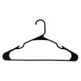 thumbnail image 6 of Mainstays Plastic Clothes Hangers, Black, 18-Count, Lightweight & Durable for Everyday Use, 6 of 6