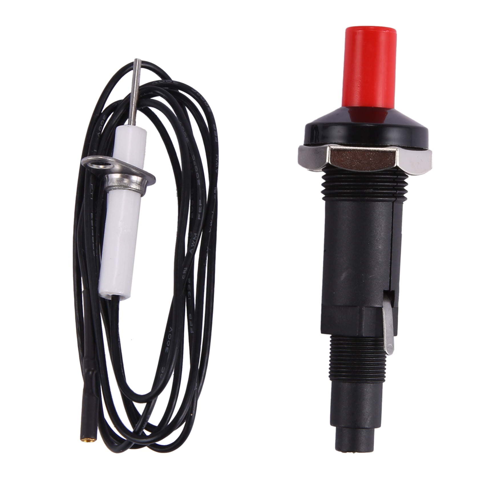 Piezo Spark Ignition Set With Cable 1000mm Push Button Igniter Kitchen  x.