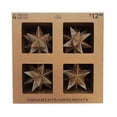 thumbnail image 1 of Holiday Time 4 Ornements Éclat Doré Pailleté, 1 of 4