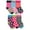 Multicolor, variant on Jefferies Socks Girls Socks, 6 Pack Fun Colorful Pattern Stripes Hearts Stars Polka Dots Cotton Crew Socks (Little Girls Boys & Big Girls Boys)