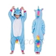 thumbnail image 1 of Pijama Kigurumi para niñas y niños, pijamas navideños de animales para niños de 4, 6, 8, 10 y 12 años, ropa de dormir de invierno para niños, disfraz de gato unicornio, 1 of 4