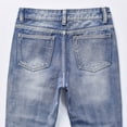 thumbnail image 7 of RUTAYY Toddler Boys Skinny Fit Ripped Distressed Fashion Kids Denim Jeans Trousers Cozy Pants, 7 of 7