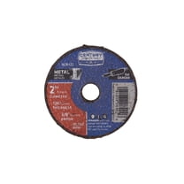 Century Drill & Tool 8422 Metal Abrasive Cutting and Grinding Wheel, 2" by 1/4"