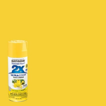 1 Pc Rust-Oleum Painter'S Touch 2X Ultra Cover 12 Oz. Gloss Paint   Primer Spray Paint, Sun Yellow