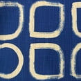 thumbnail image 4 of Plutus Brands Blue Block Dot Luxury Throw Pillow-Size:20" x 26", 4 of 9