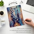 thumbnail image 5 of FMSHPON Pineapple Abstract Clipboard Hardboard Wood Nursing Clip Board and Pull for Standard A4 Letter 13x9 inches, 5 of 8
