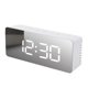 thumbnail image 1 of LED Mirror Digital Clock Bedroom Office Travel Electronic Table Clock Desktop Alarm Clock Temperature Function, 1 of 5