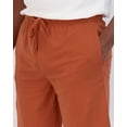 thumbnail image 4 of Real Essentials 3 Pack:Mens Cotton Ultra-Soft Knit Sleep Pajama Shorts & Lounge Wear (Available In Big & Tall), 4 of 5