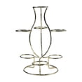 thumbnail image 2 of Dserhfy Sphere Metal Display Stand 7 Faux Crystal Ball Decorative Glass Fortune Ball Globe Stone Show Holder Organizer Rack Home Office Desktop Decoration, 2 of 8