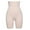 #3 Beige, variant on Women's High Waist Mid-Thigh Body Shaper Slimming Shorts One Piece Seamless Slips Under Dress Shapewear Panties