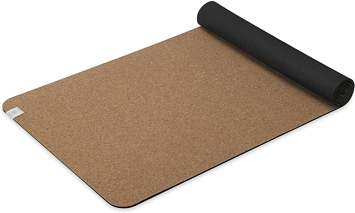 Entirely Natural Cork and Rubber 5mm Hygienic Yoga Mat & Strap not TPE