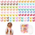 thumbnail image 1 of Guardurnaity 100x Clips de mariposa que marcan tendencia para el cabello, lindos y fáciles para niñas, Clips de mariposa, Mini pinzas para el Arte de uñas, 1 of 6