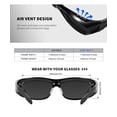 thumbnail image 2 of KALIYADI Fit Over Wrap Sunglasses Polarized Sun Glasses:Wrap Around Eyeglasses for Men and Women with UV Protection for Driving, 2 of 8