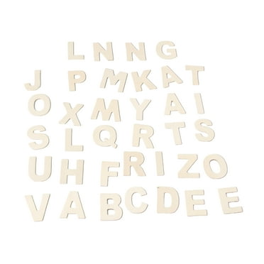 6 Packs: 36 ct. (216 total) Wood Letter Set by Make Market®