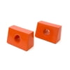 Kemp USA 9.5" Orange Kemp USA Multipurpose Replacemtent Pillows for Head Immobilizer - Pair