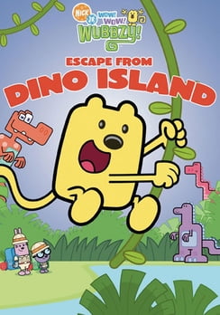 Wow Wow Wubbzy Escape From Dino Island Dvd Walmart Com