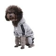 thumbnail image 6 of Warm Pet Jumpsuit For Small Medium Dogs French Bulldog Pet Dress up Dog Sweatshirt Dog Costume Dog Coat Dog Hoodies PINK L, 6 of 8