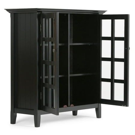 Simpli Home - Acadian Media Cabinet for Most Flat-Panel TVs Up to 42" - Multi