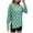 Green, variant on Sweatshirts for Women Casual Crew Neck Hoodies Color Block Long Sleeve Pullover Sweatshirt Coffee M