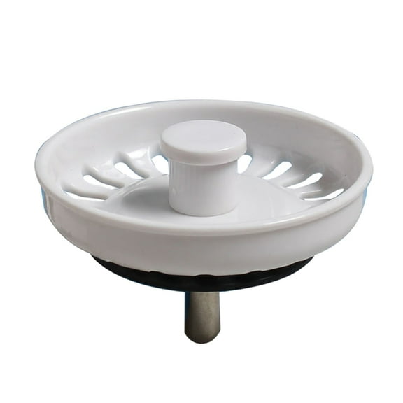 Apooke Upgraded Sink Filter Durable & Easy to Clean Kitchen Sink Plug Convenient Sink Stopper with 74mm Diameter Simple Install