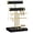 Gold, variant on 3 Tier Bracelet Holder Display - Detachable T Bar Black Velvet Bracelet Holder, Jewelry Holder Organizer for Bracelet, Necklace, Earrings, Rings