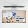 thumbnail image 4 of Maine Coon Proud Dad Happy Father's Day Desk Mat Full Keyboard Mouse Pad Cat Lover Kitten Owner Gifts Large Mousepad - 02008, 4 of 5