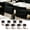 Black, variant on 8 Pcs Polyester Chair Back Cover Elastic Backrest Slipcover Universal Chair Back Protective Cover for Home and Outdoor Use