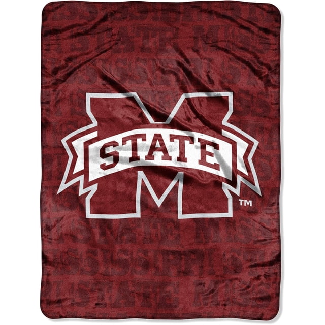 Couverture en Micro Raschel Unisexe-Adulte NCAA