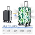 thumbnail image 4 of Kdxio Cactus 1 Pattern Luggage Cover for Travel,Elastic and Durable,Fits 18-32 Inch,Anti-Scratch Suitcase Protector-No luggage included, 4 of 5